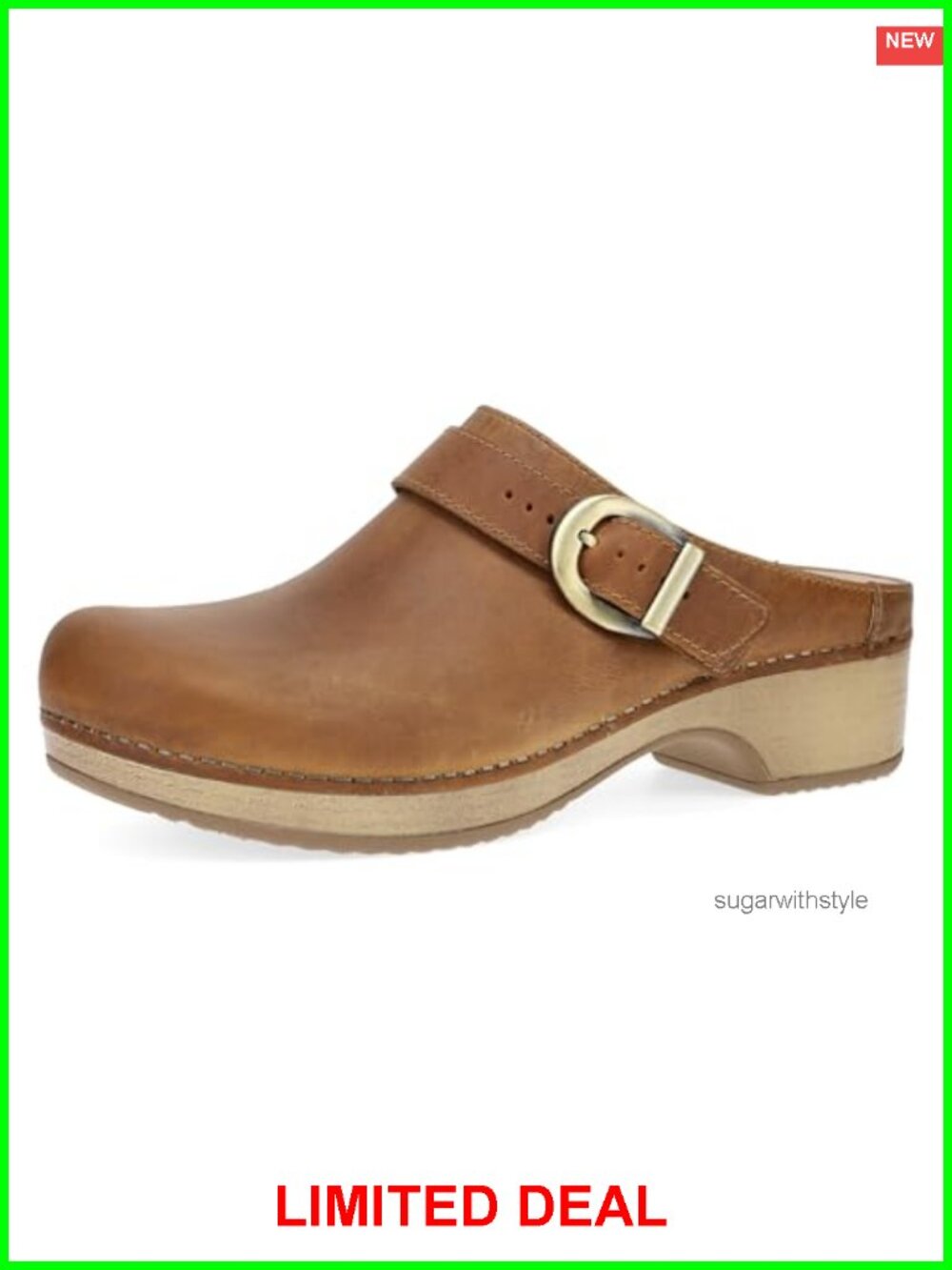 Dansko Baylor Women's Mule Clog with Memory Foam and Adjustable Strap